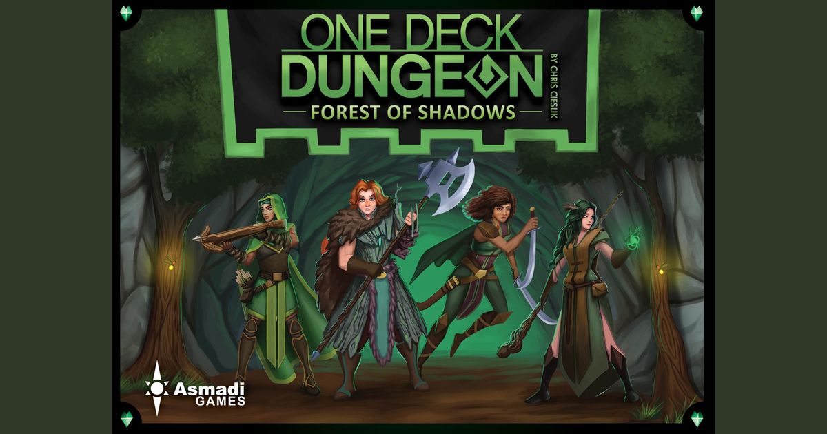 One Deck Dungeon Forest of ShadowsStand-Alone Expansion1-2 Players 