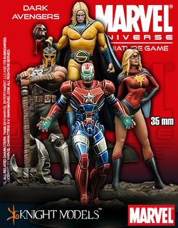 Marvel Universe Miniature Game: The Dark Avengers Starter Set