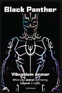 UNO Ultimate: Black Panther – Vibranium Armor Ultra Rare Foil Chase Card
