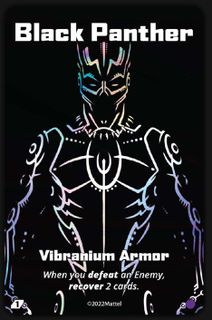 UNO Ultimate: Black Panther – Vibranium Armor Ultra Rare Foil Chase Card