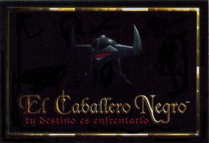 El Caballero Negro: tu destino es enfrentarlo