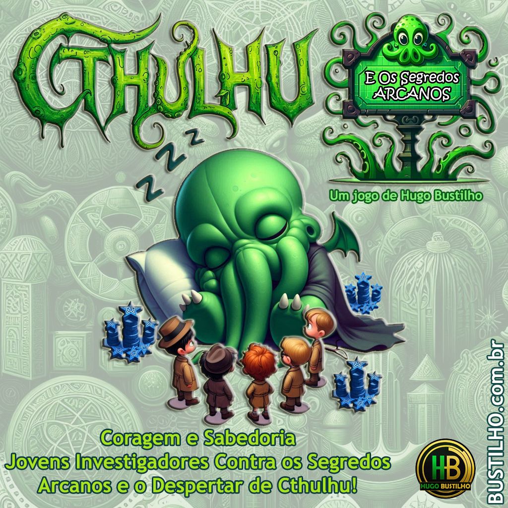 Cover art for Cthulhu e os Segredos Arcanos
