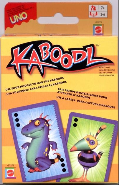 ans 2-6 joueurs contenu Scellé Kaboodl Kaboodle jeu de carte 2005 par UNO MATTEL 7 