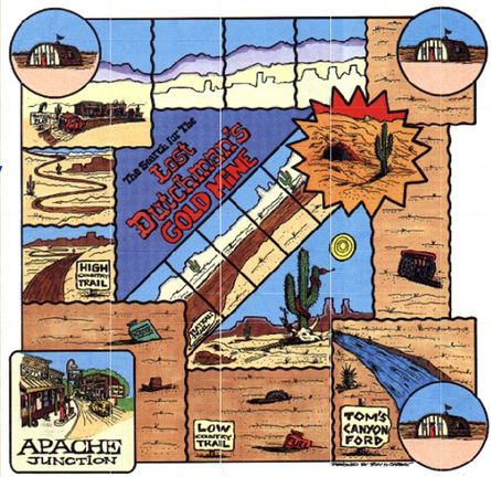 Lost Dutchman Mine Map The Search For The Lost Dutchman′S Gold Mine | Board Game | Boardgamegeek