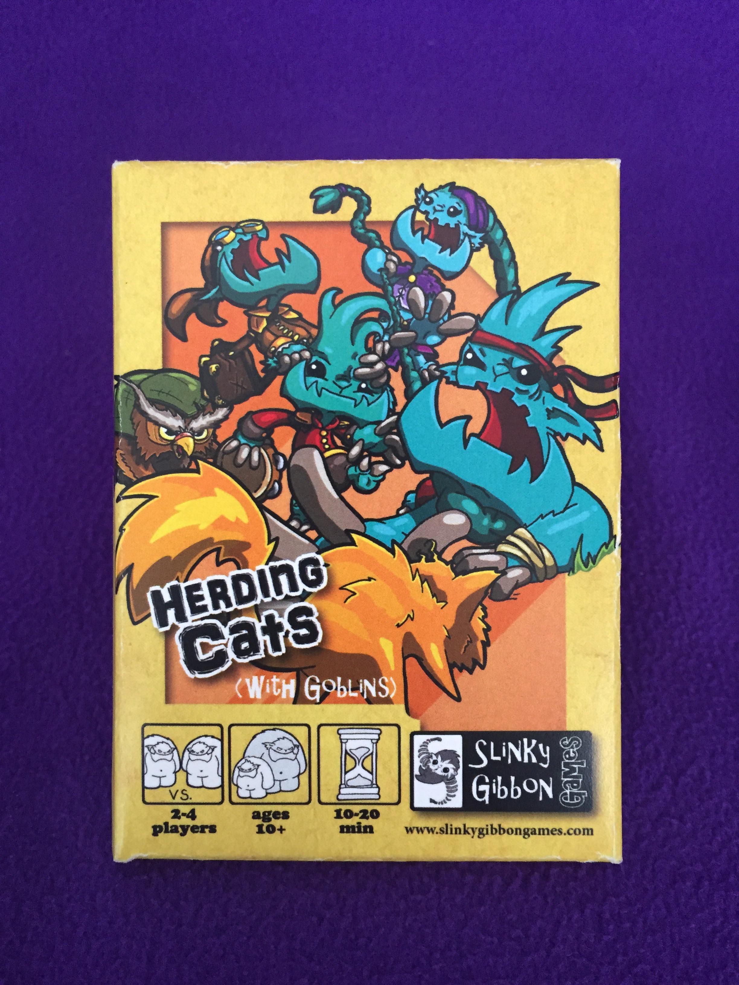 Herding Cats (with Goblins)