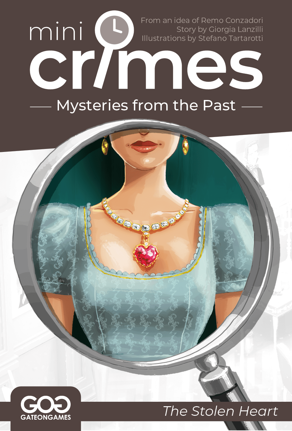 Cover art for Mini Crimes: Mysteries from the Past – The Stolen Heart