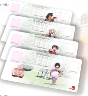 Heart of Crown: Second Edition – Anniversary Edition Player Mats