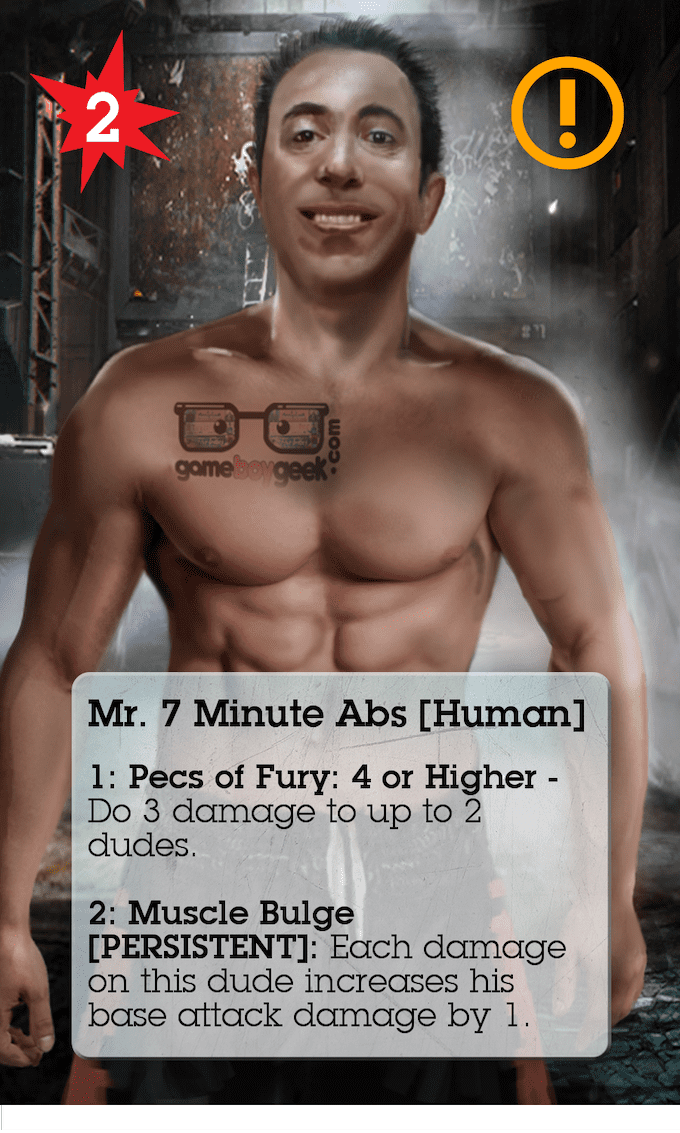 O.P. Arena: Mr. 7 Minutes Abs Promo Card cover art