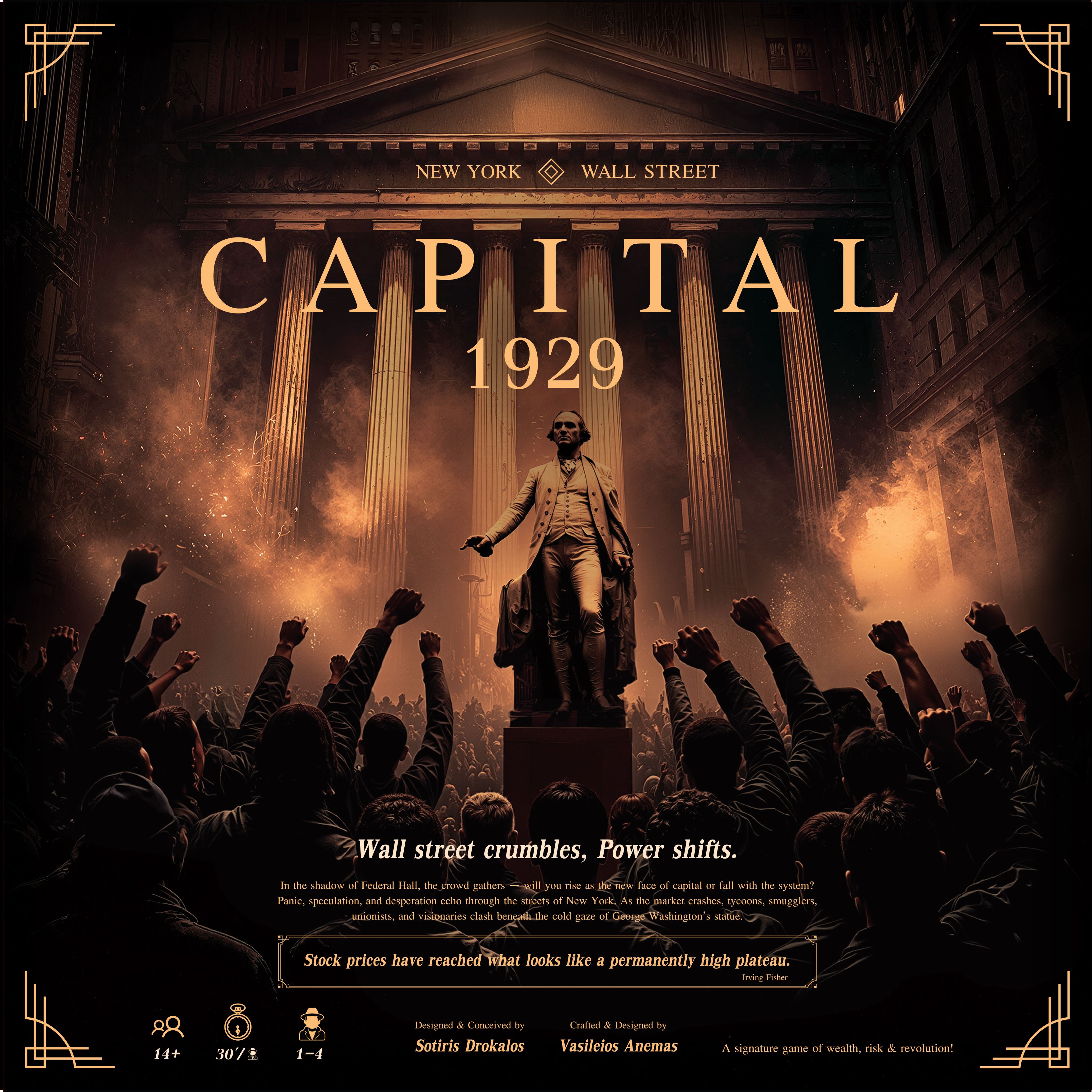 Cover art for Capital: 1929 – Wall Street