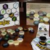 New Hive Bakelite Set with Box, Bag and Rules
