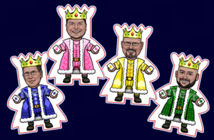 Kingdomino: Dice Tower 2018 Kickstarter Stickers