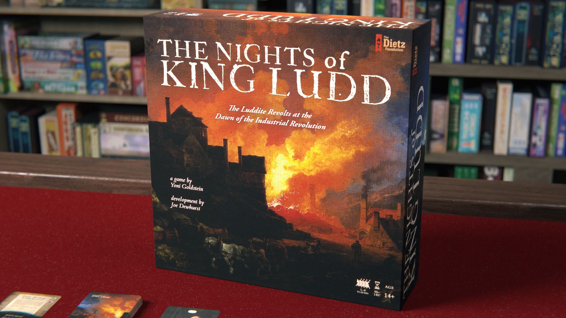 Cover art for The Nights of King Ludd