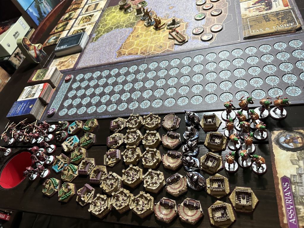 Illustration 7 de Mosaic: Wars & Disasters Expansion+Premium Colossus Edition