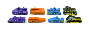 Underwater Cities: Meeple Source Wooden Submarines (12 pcs)