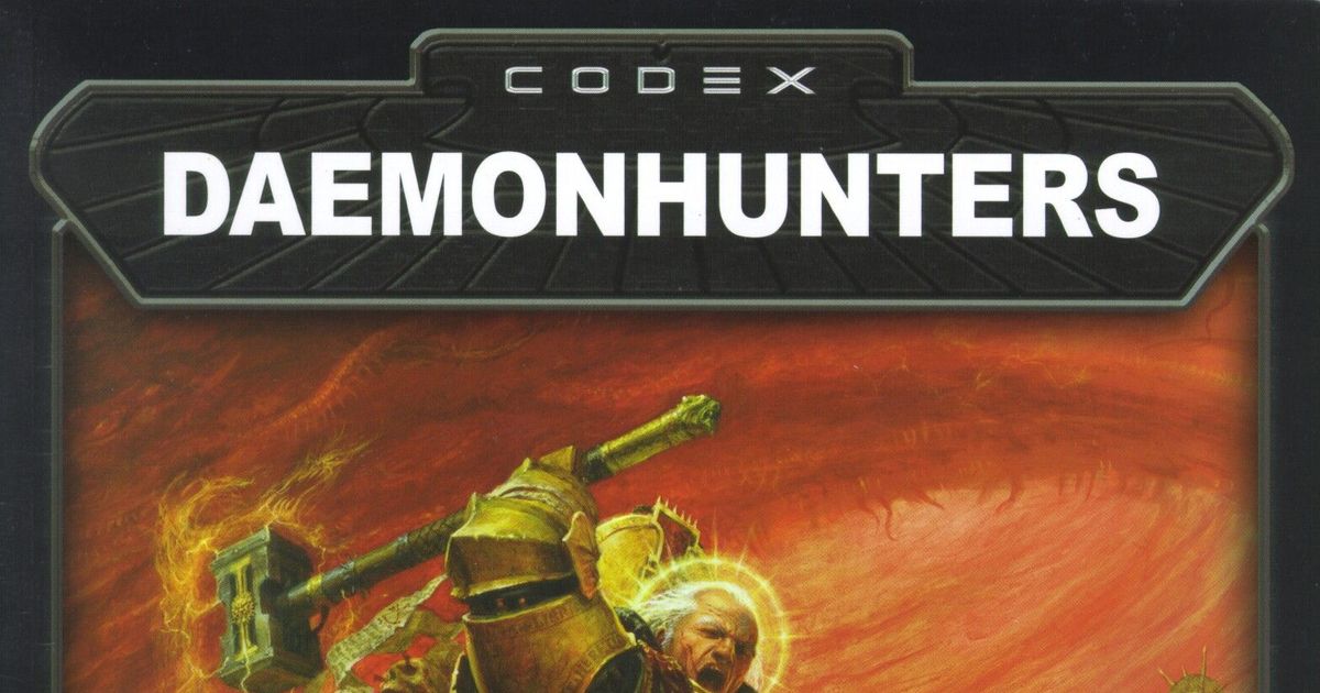 Warhammer 40,000 (Third Edition): Codex – Daemonhunters | Board Game ...