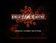 Video Game: Breakdown