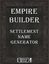 RPG Item: Empire Builder: Settlement Name Generator