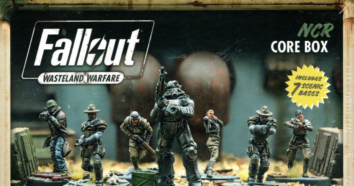 Fallout: Wasteland Warfare – NCR Core Box | Board Game | BoardGameGeek
