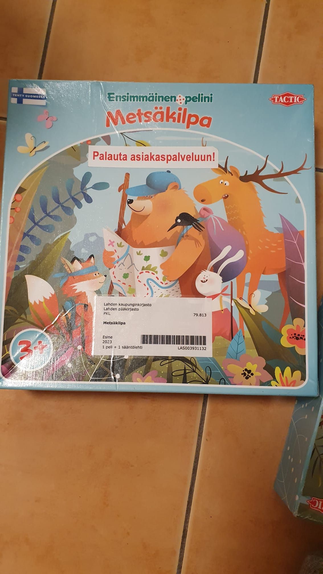 Cover art for Ensimmäinen pelini Metsäkilpa