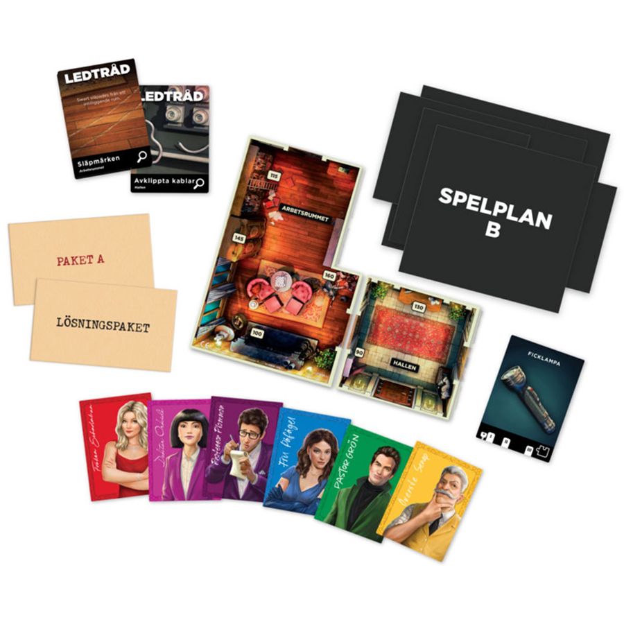Cluedo escape componentes