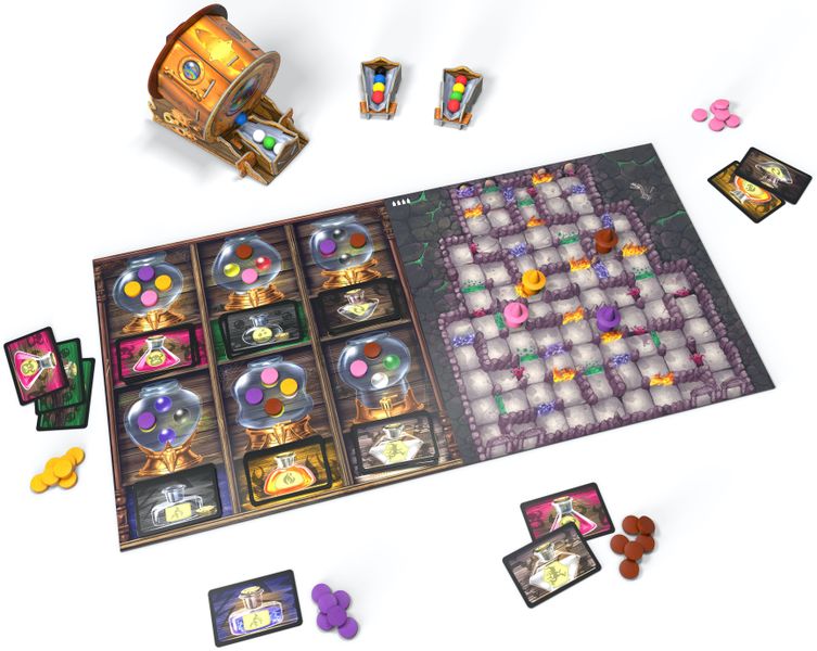 Mirakel Mix, Zoch Verlag, 2024 — components on display (image provided by the publisher)