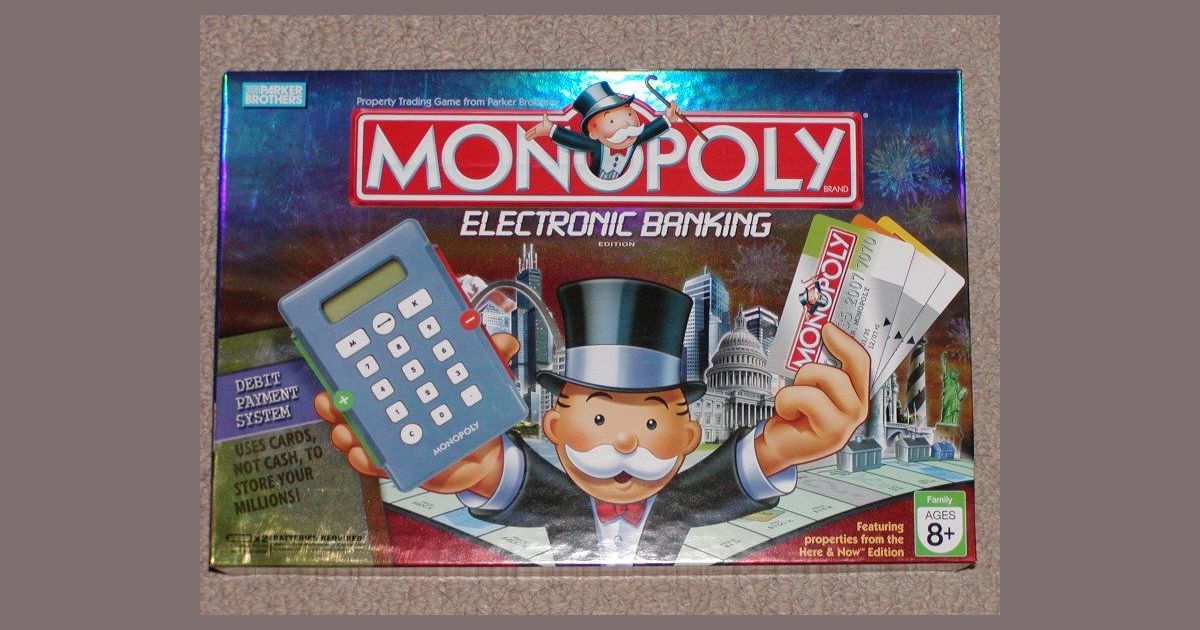 - choice of parts Monopoly Electronic Banking Canada game pieces 2007 