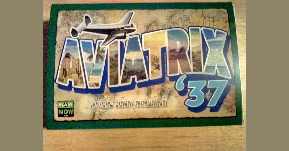 Aviatrix '37 Board Game BoardGameGeek