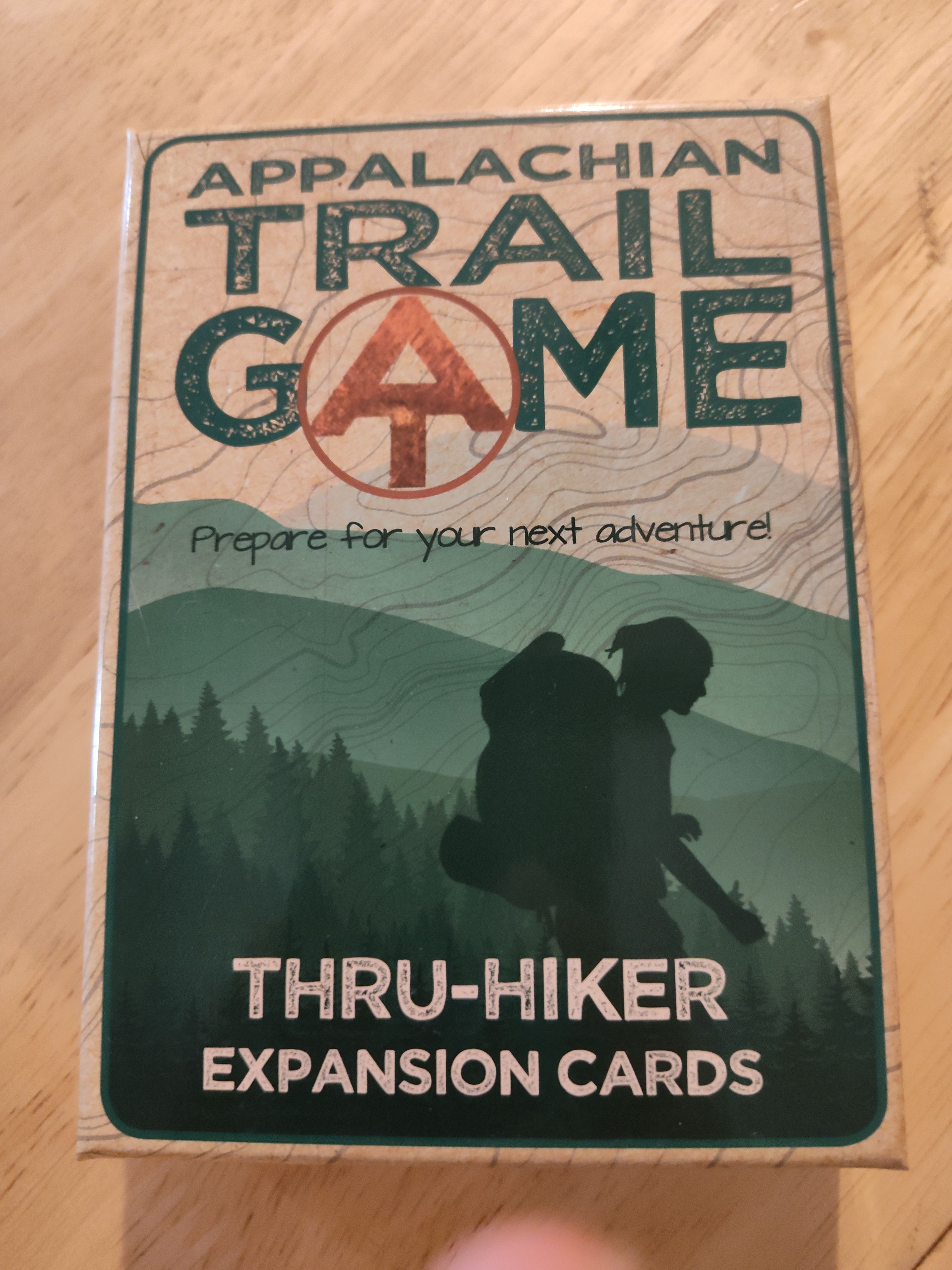 Juego Appalachian Trail: Tarjetas de expansión Thru-Hiker