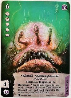 Call of Cthulhu: The Card Game – Alternate Art Glaaki