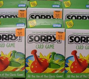 Sorry!  Card Game