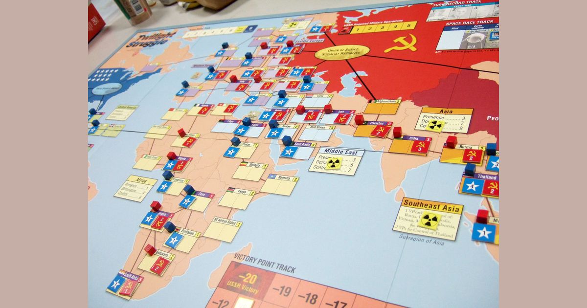 Twilight struggle карта