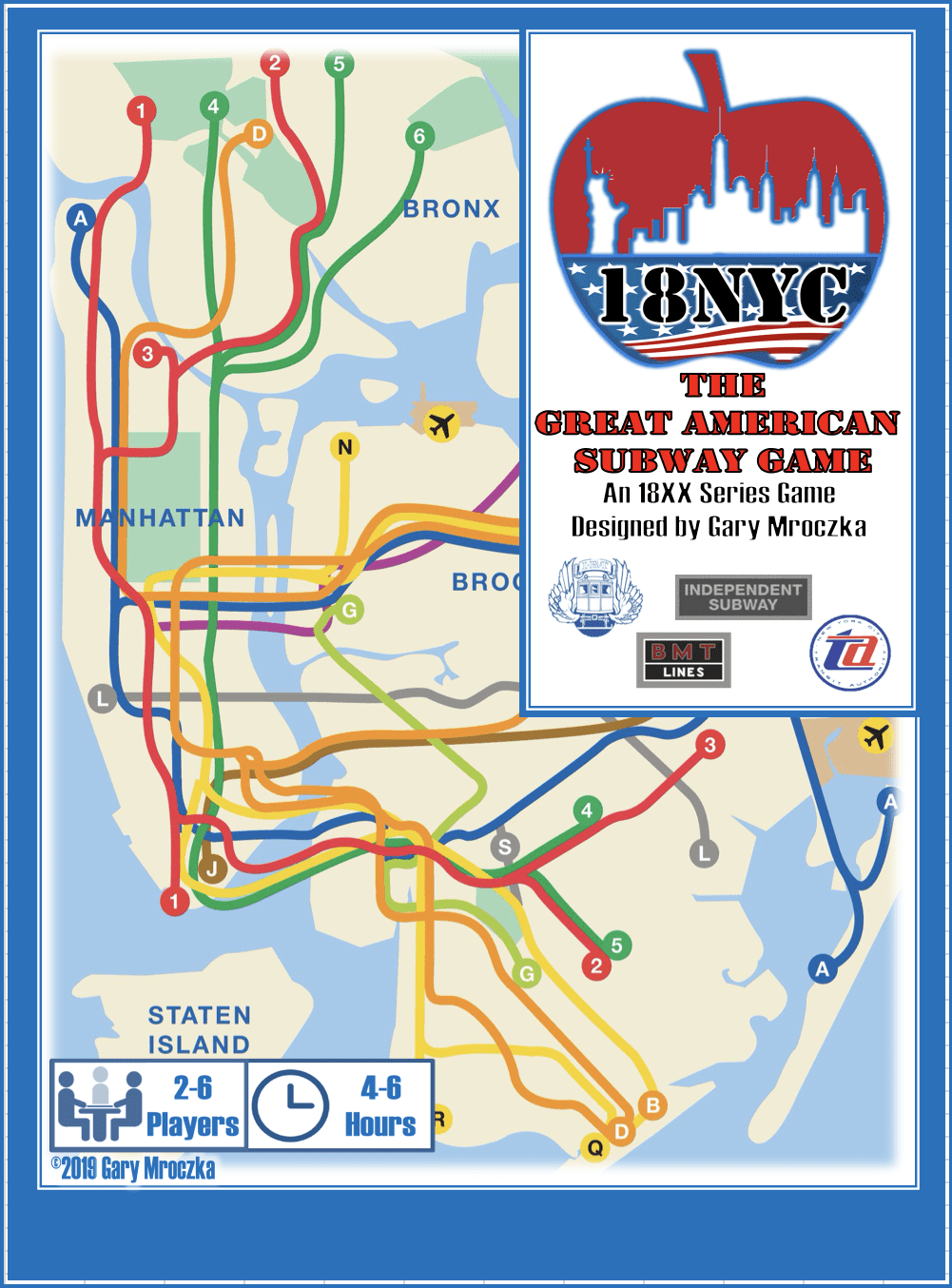 18NYC: The Great American Subway box art