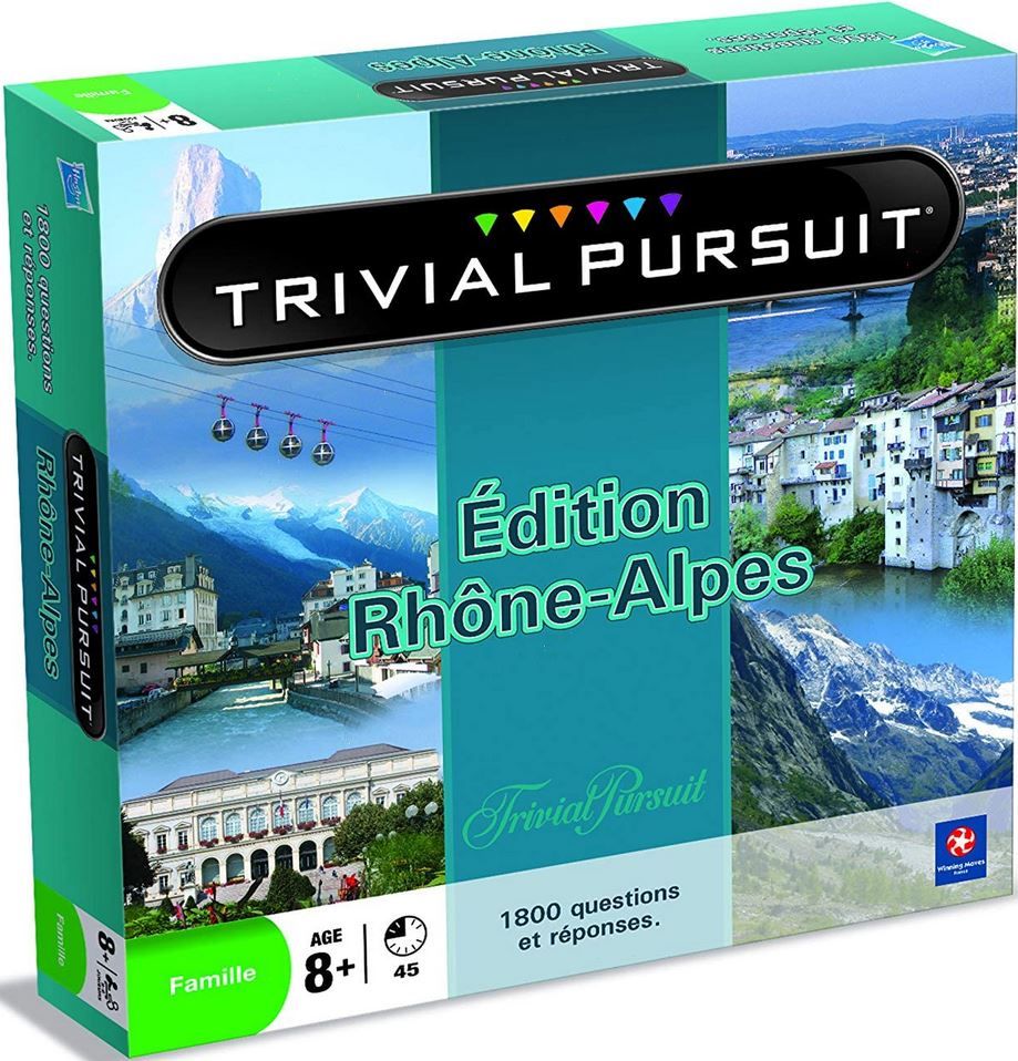 Trivial Pursuit: Édition Rhône-Alpes box art