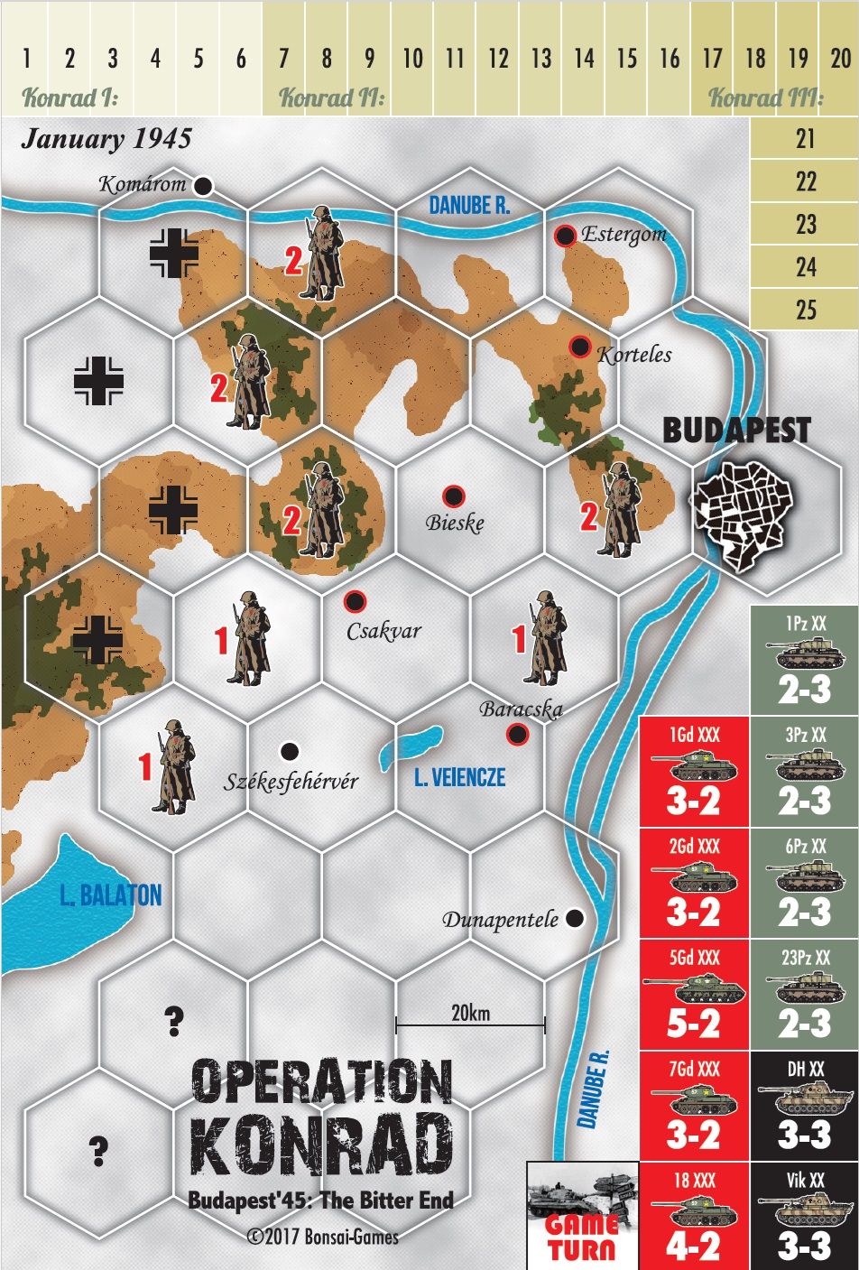 Operation Konrad: Budapest 1945 – The Bitter End cover art