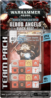 Warhammer 40,000 Dice Masters: Blood Angels – Black Rage Team Pack