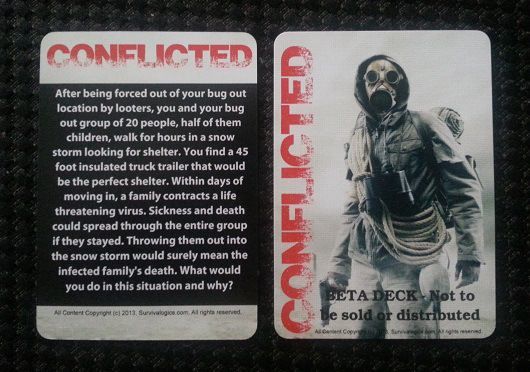 Conflicted: The Survival Card Game