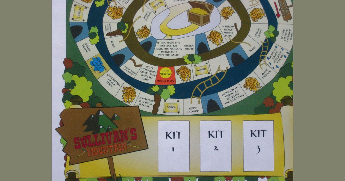 Sullivan's Mountain Board Game BoardGameGeek