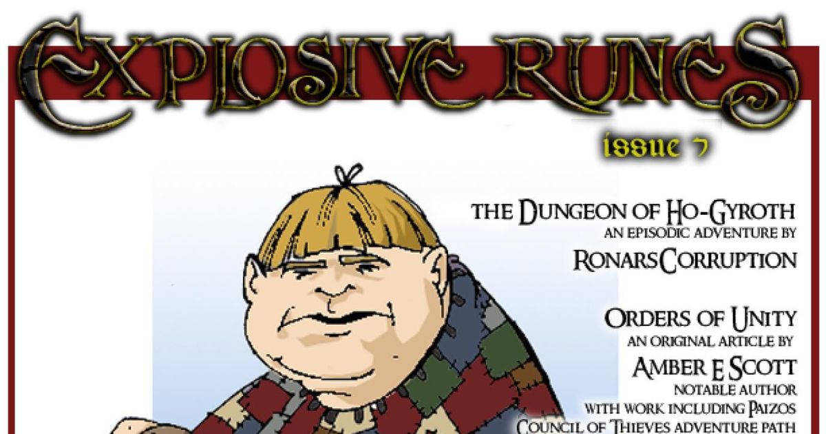 Explosive Runes (Issue 7 - Dec 2009) | Issue | RPGGeek