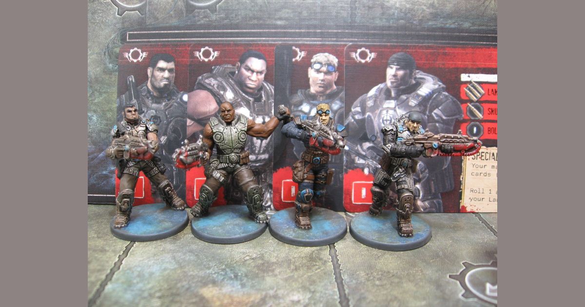 Gears of War: The Board Game - Custom COG Pack 1 » CelJaded