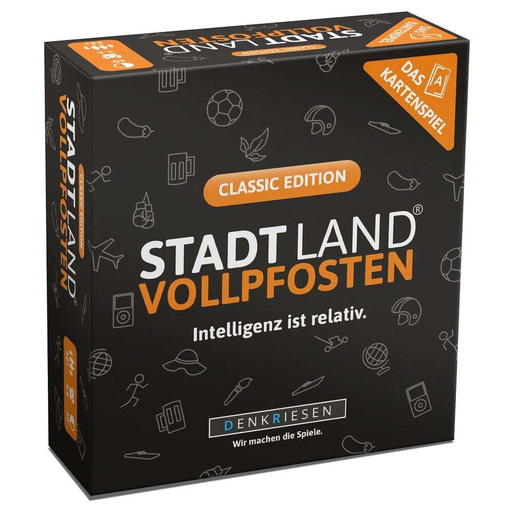 Cover art for Stadt Land Vollpfosten: Das Kartenspiel – Classic Edition