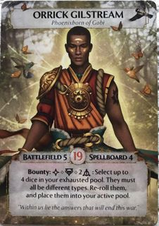 Ashes: Rise of the Phoenixborn – Orrick Gilstream Alternate Art