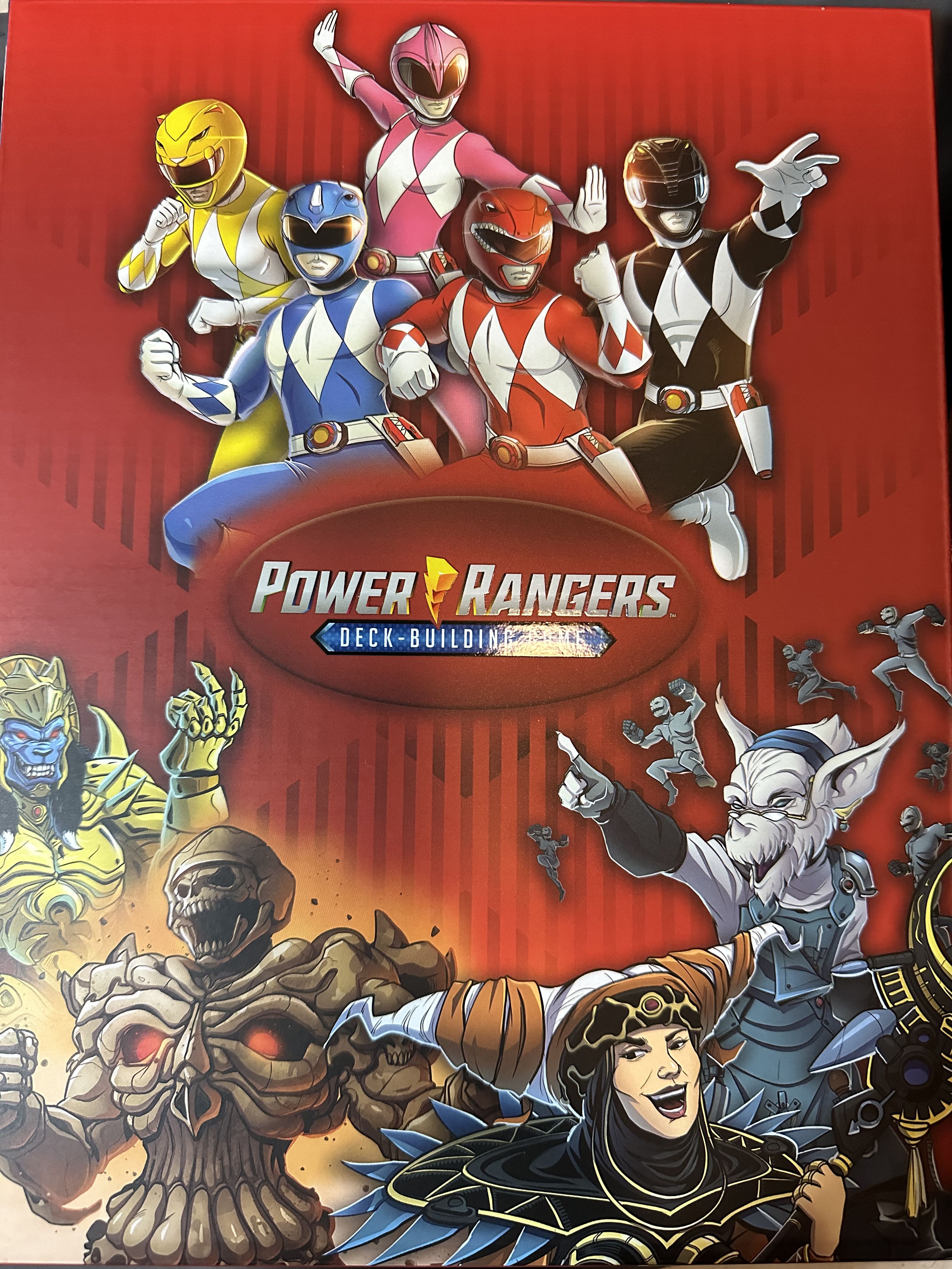 Power Rangers: Deck-Building Game – Card Storage Box