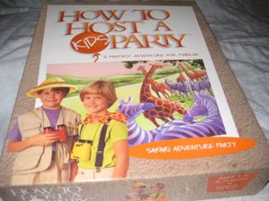 How to Host a Kids Party: Safari Adventure Party