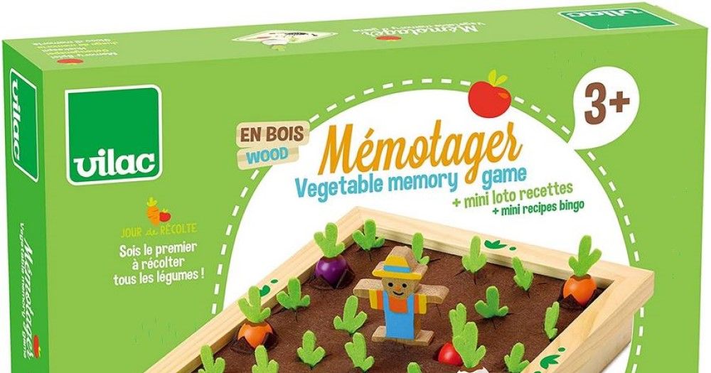 Mémotager: Vegetable memory game, Board Game