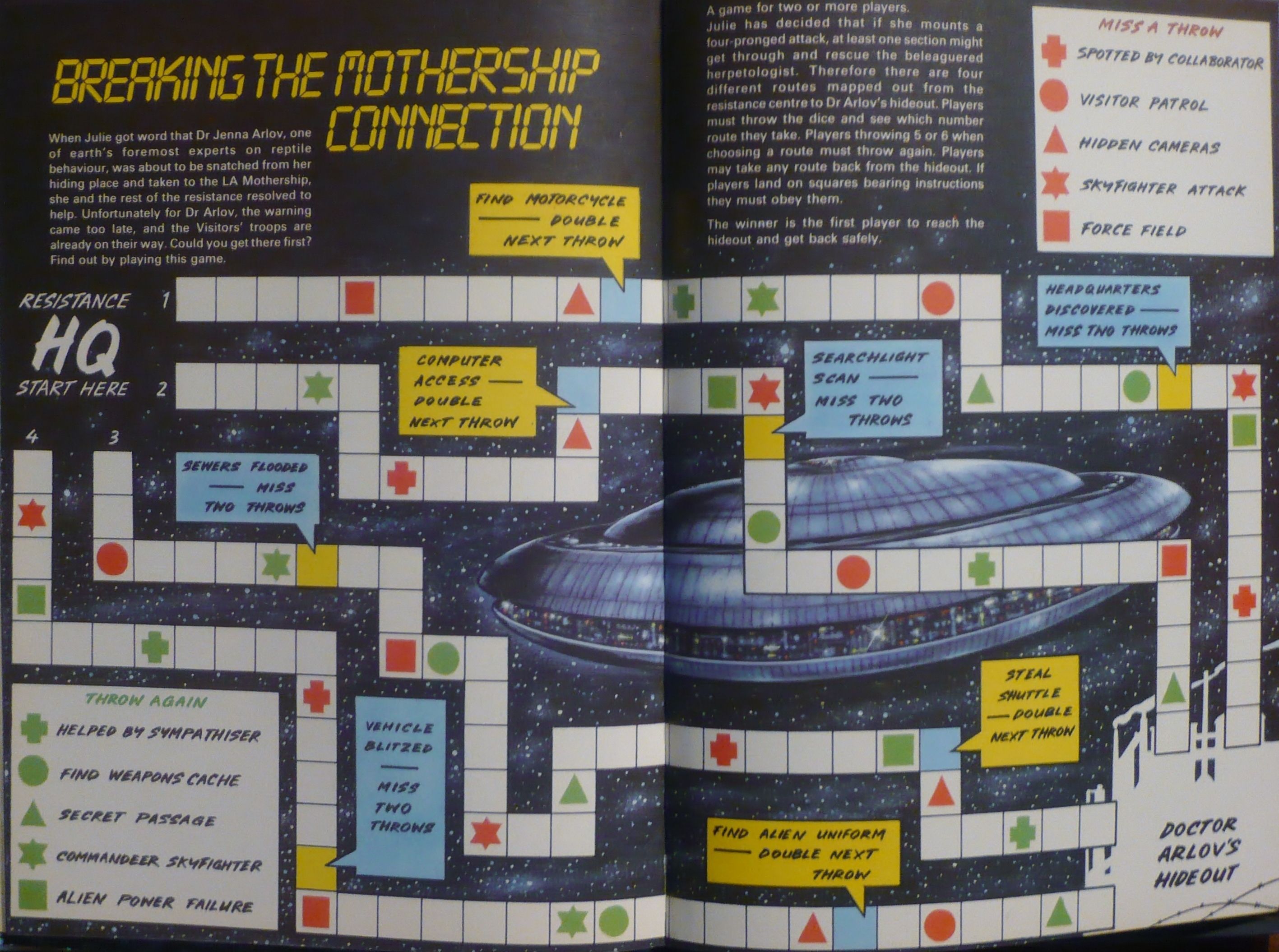 V: Breaking the mothership connection