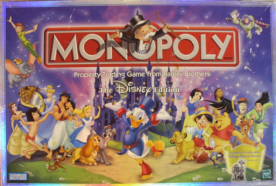 MONOPOLY DISNEY EDITION MAGIC MOMENTS SHOW TIME CARDS CARD SPARES SPARE 