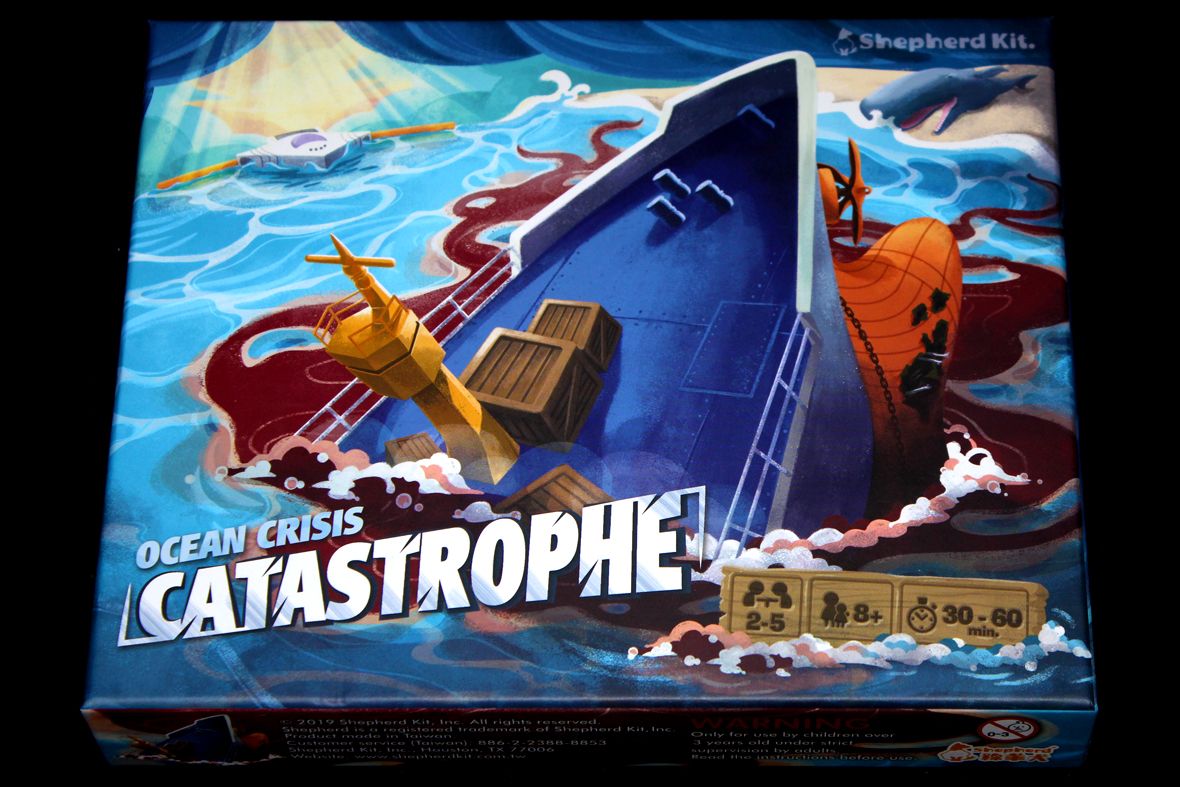 Ocean Crisis: Catastrophe box art