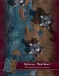 RPG Item: Battlemap: Mined Beach