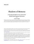 RPG Item: SHL6-08: Shadows of Memory