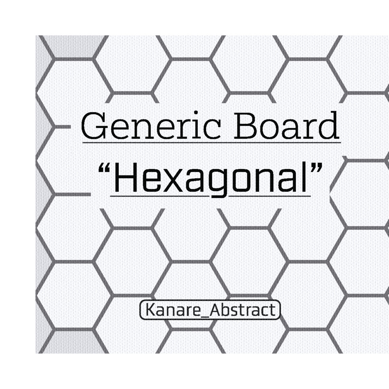 Generic Board "Hexagonal" doboz